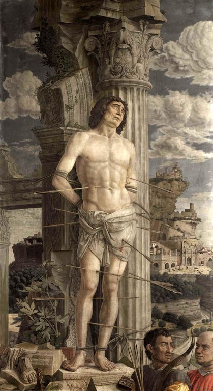 Mantegna - le martyre de St Sébastien - vers 1478-80.jpg